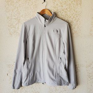 The North Face women's Gray Lightweight soft shell jacket